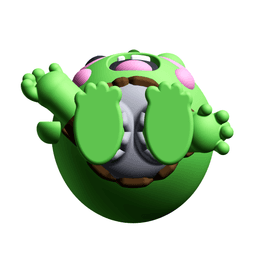 Cute Cryptid Littlest Zombie 3D Printable Figure – Undead Monster STL 3d model