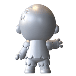 Cute Cryptid Littlest Zombie 3D Printable Figure – Undead Monster STL 3d model