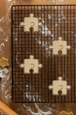Puzzle Cookie Cutter, Biscuit Cutter 3d model