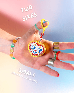 Clown Face Fidget Clicker - Single Sided | 3MF + STLs 3d model