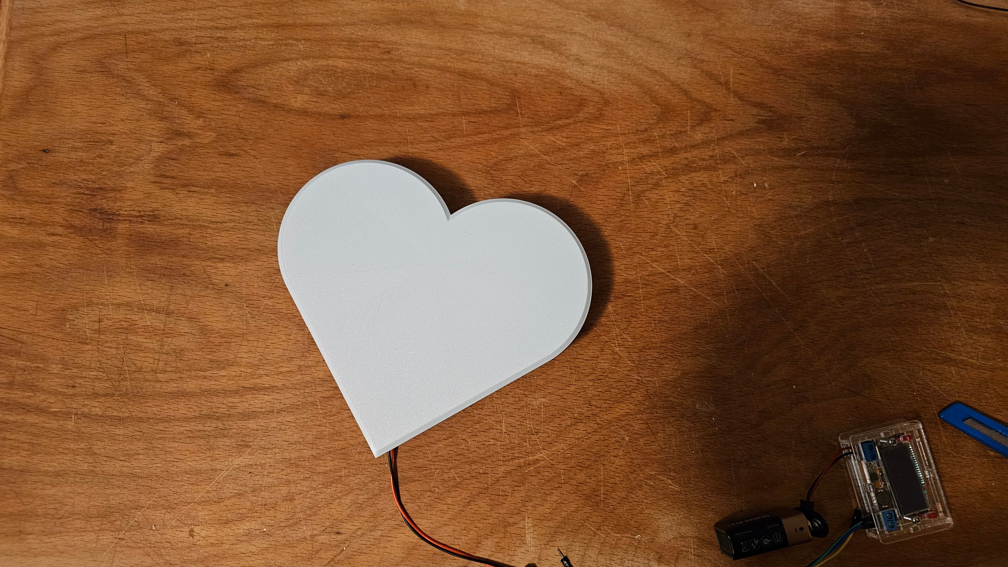 Magic Heart Lamp 3d model