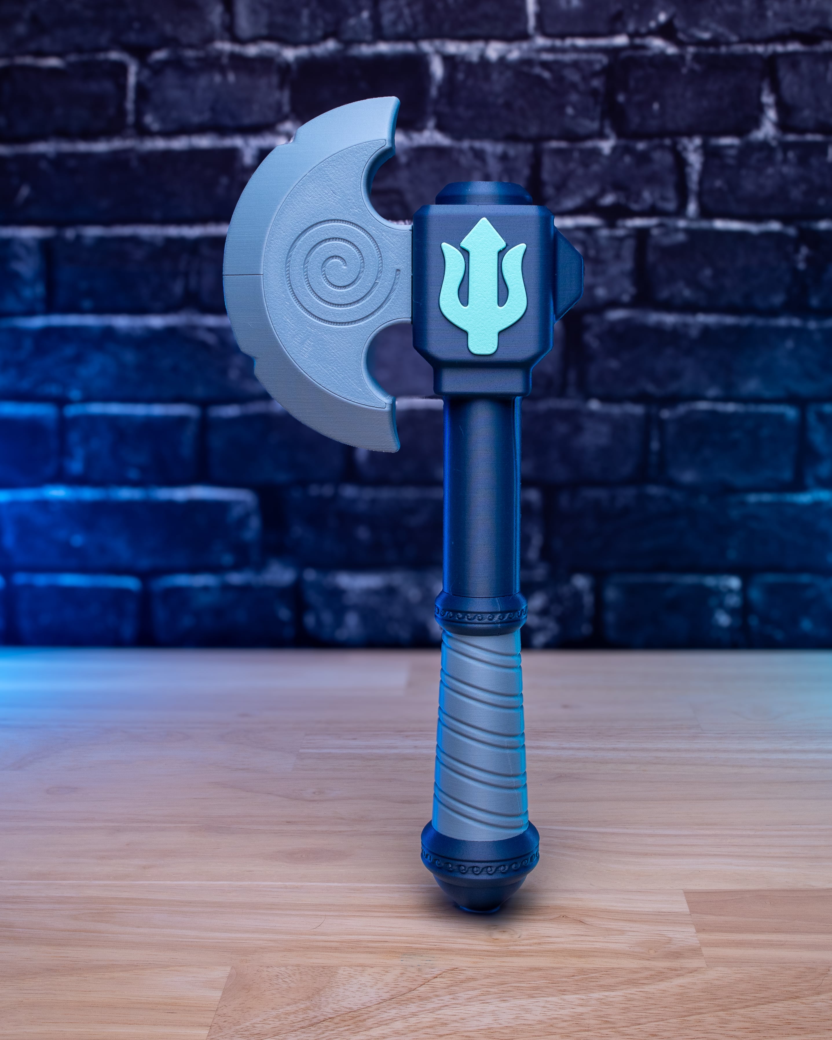 Wavebreaker - Axe Prop Kit | No Supports, No AMS, No Glue 3d model