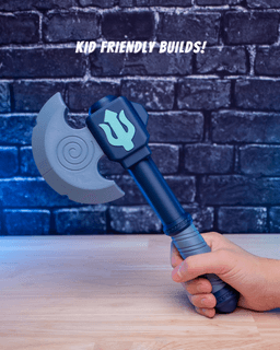 Wavebreaker - Axe Prop Kit | No Supports, No AMS, No Glue 3d model