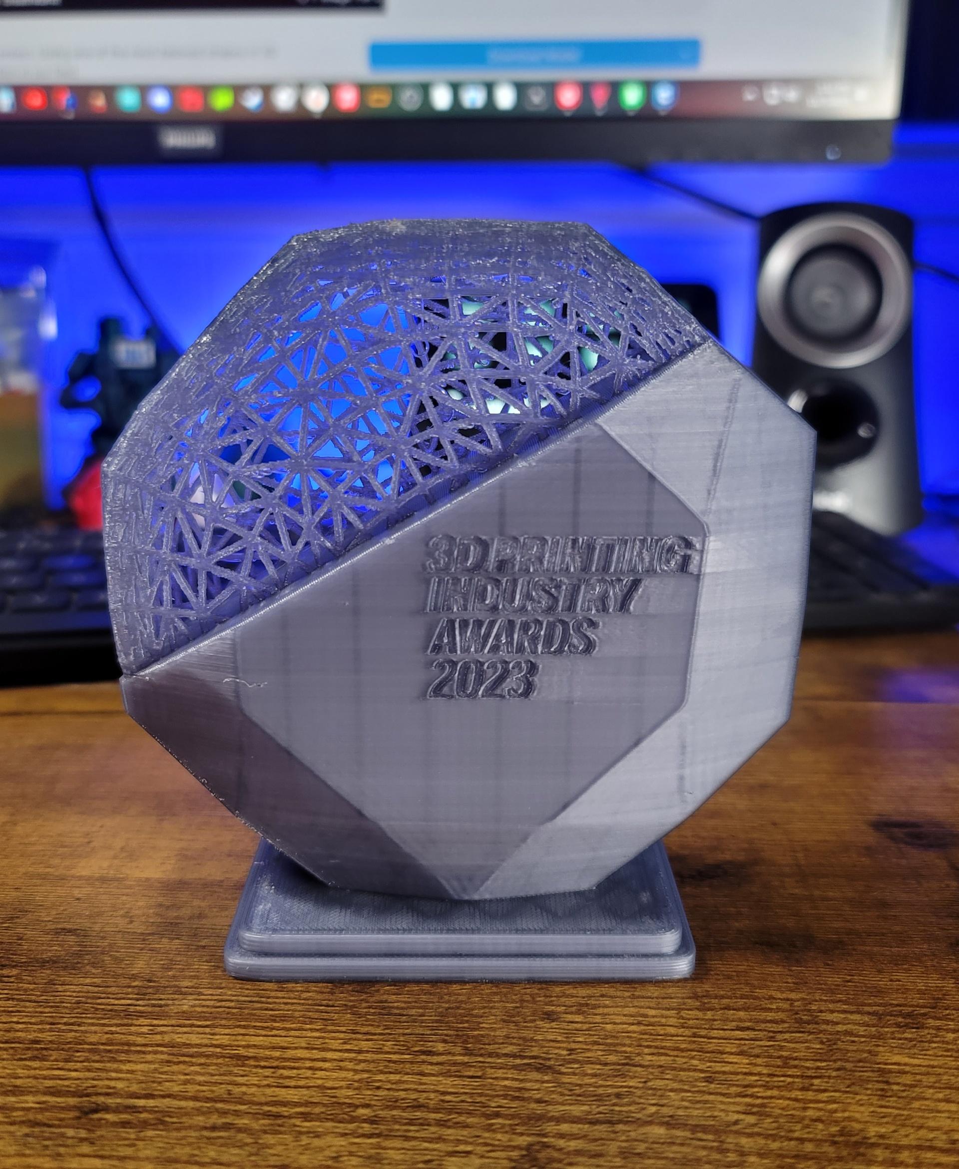 3DPI Geo Award #3DPIAwards - A extraordinary design. I chose to use a transparent petg.  - 3d model