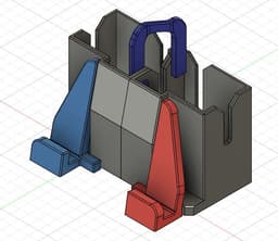 MobileDisplay Stand and Case 3d model