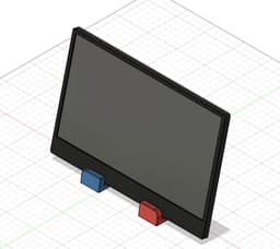 MobileDisplay Stand and Case 3d model