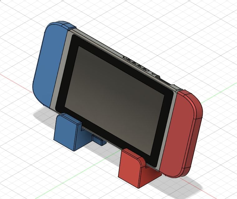 MobileDisplay Stand and Case 3d model