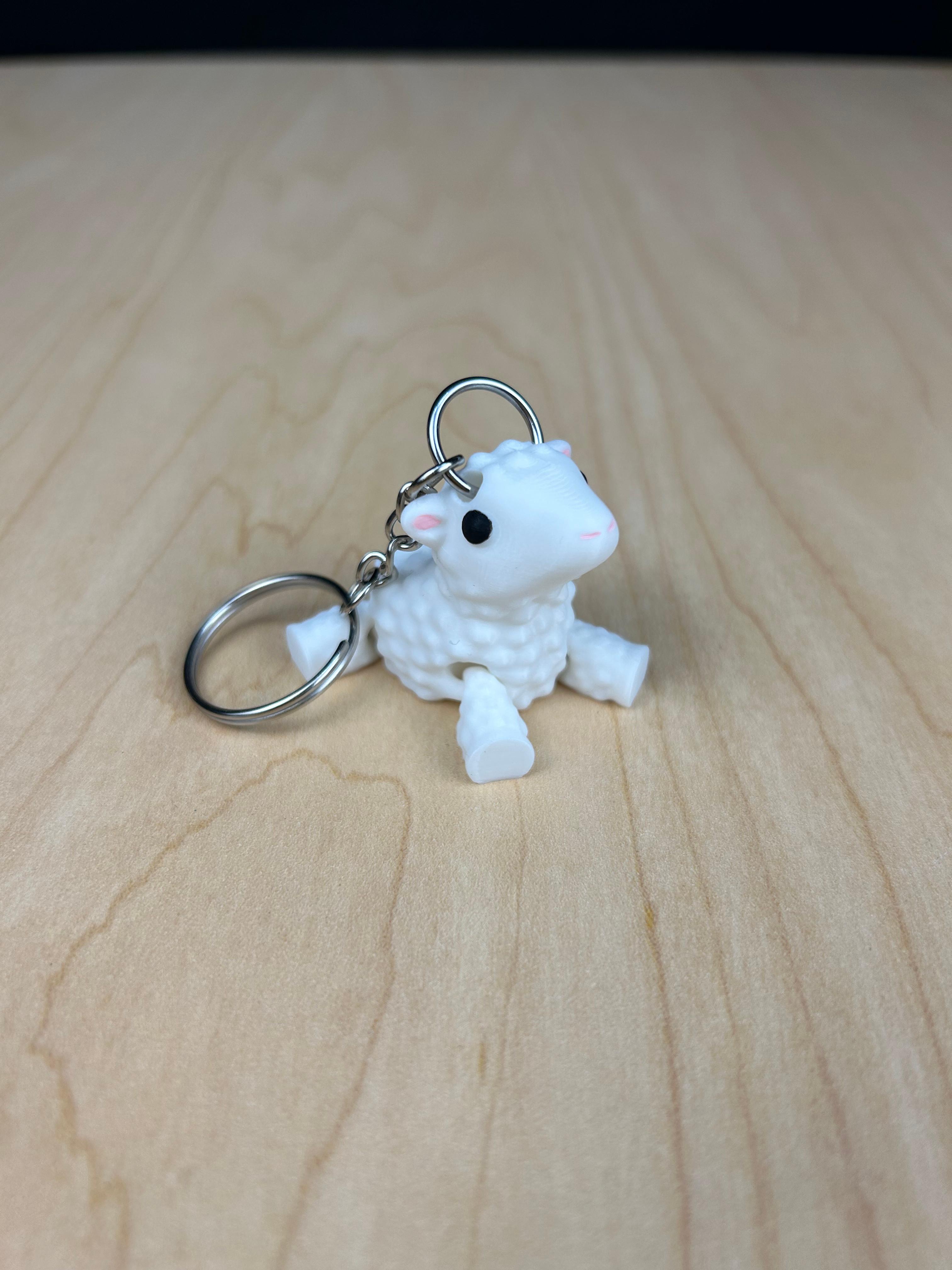Sheep Keychain 3d model