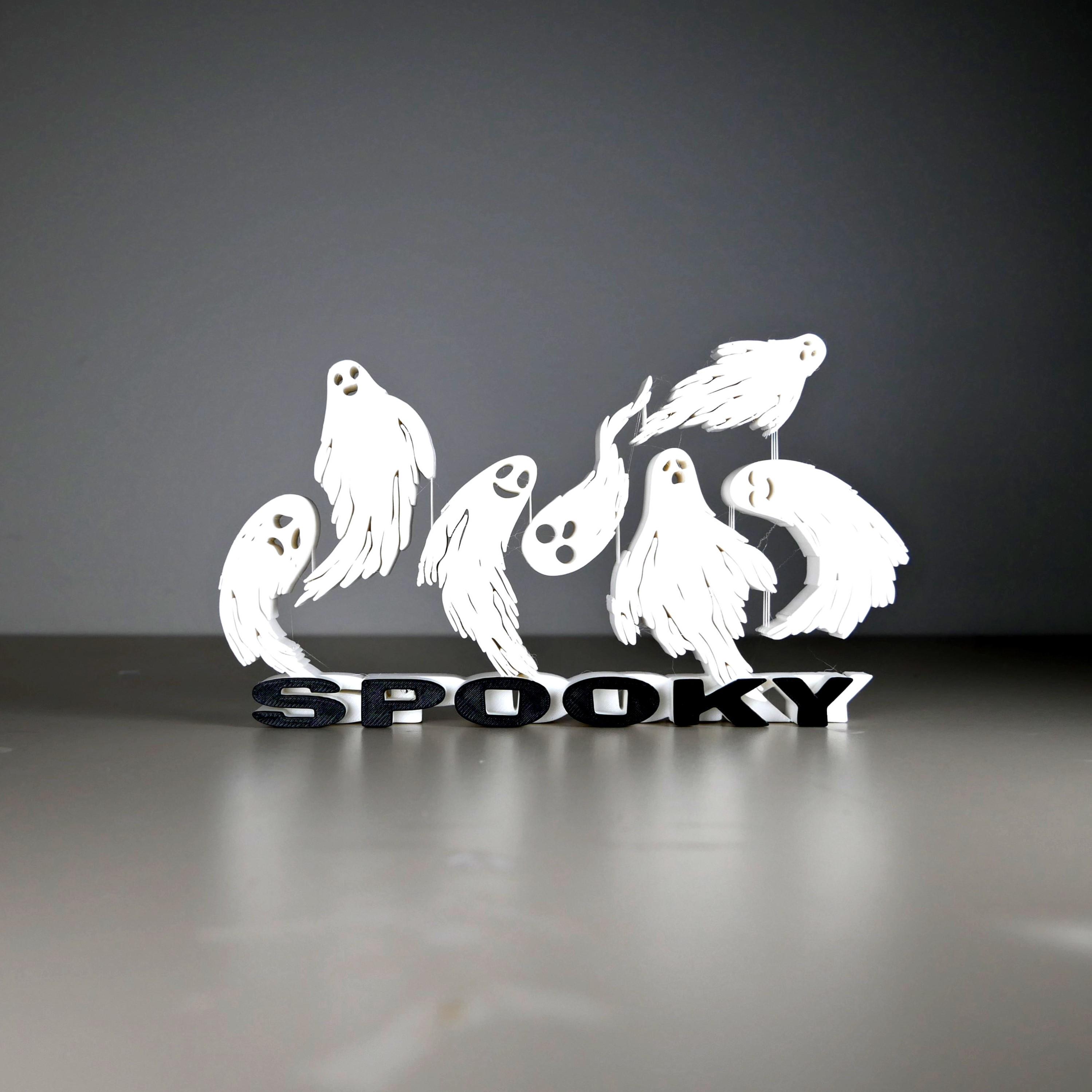 Spooky Ghosts Tensegrity 3d model