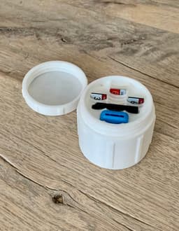 MicroSD Card holder v2 3d model