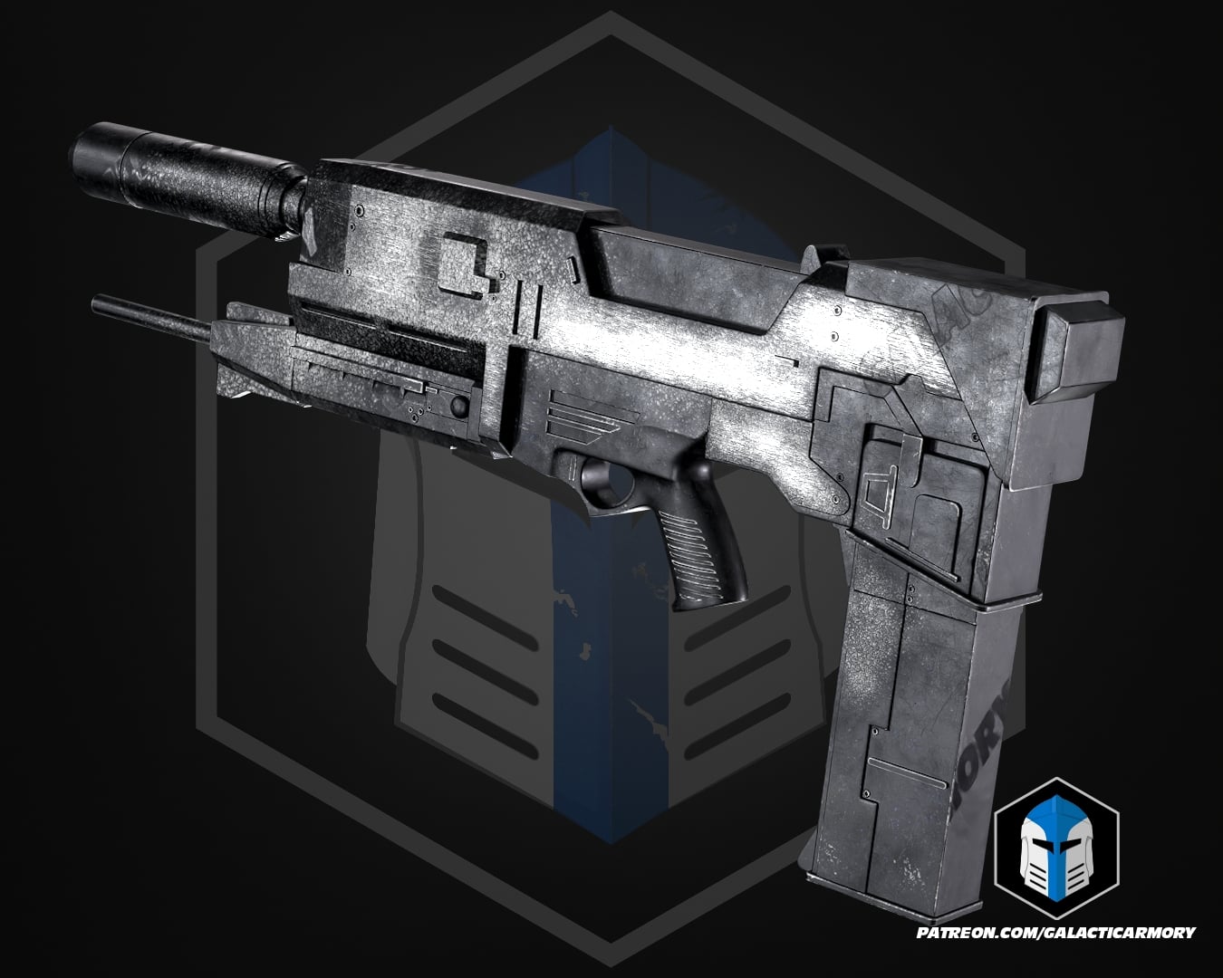Terminator Plasma Rifle - 3D Print Files 3d model