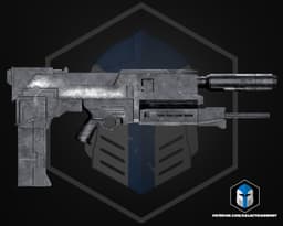 Terminator Plasma Rifle - 3D Print Files 3d model