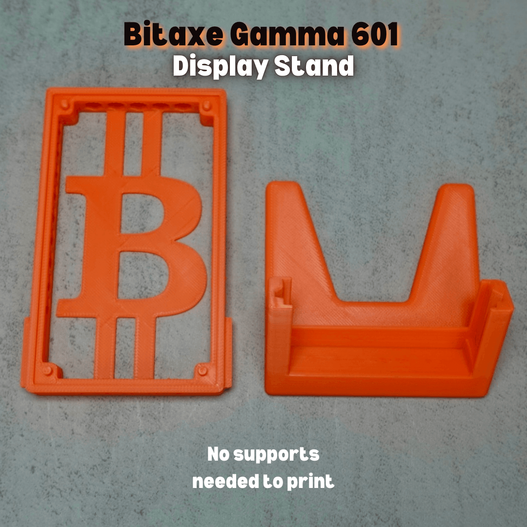 Bitaxe Gamma 601 Display Stand 3d model