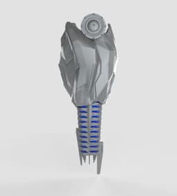Cyborg Arm Cannon 3d model