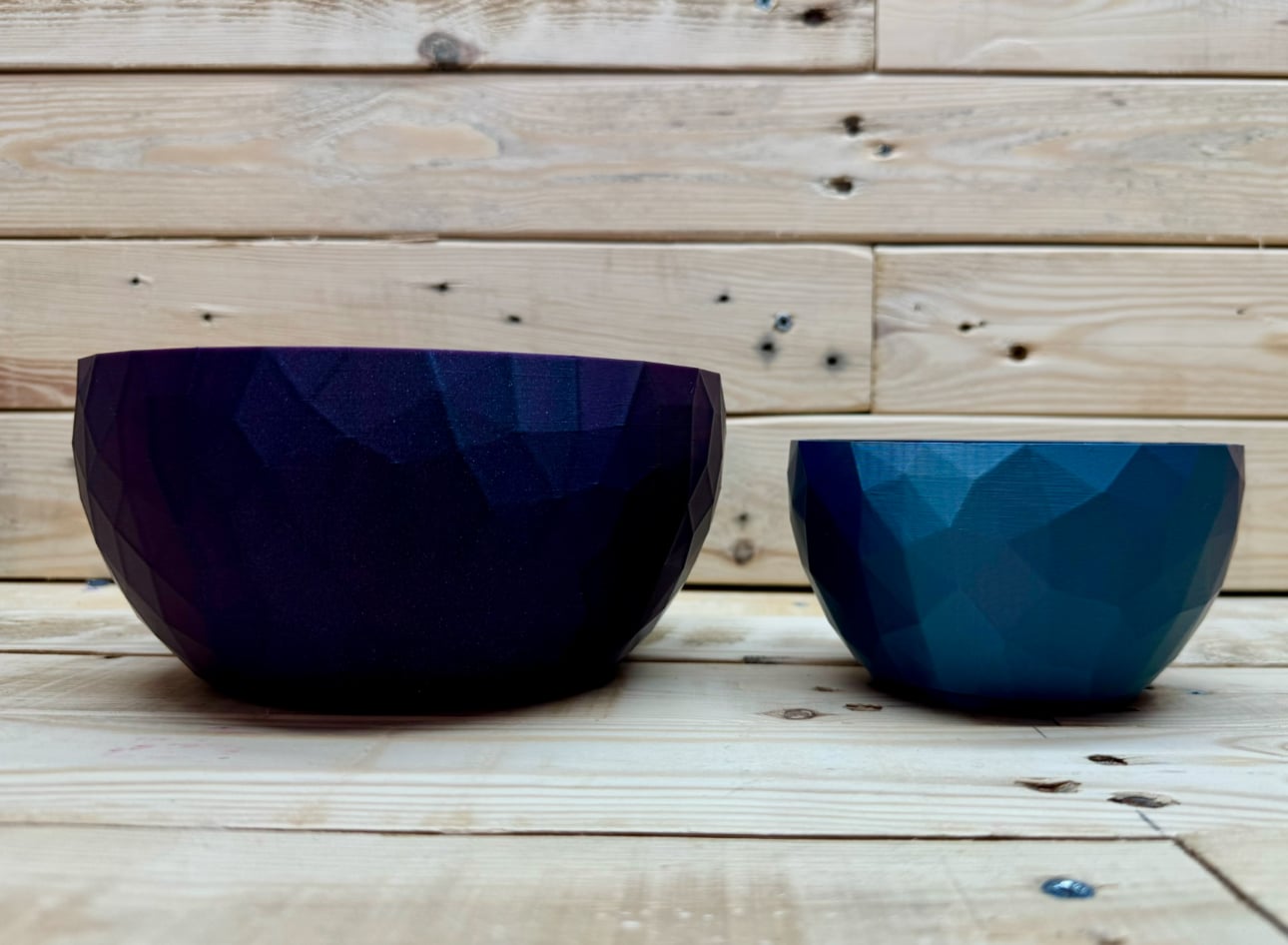 Low Poly Bowls (2 sizes) 3d model
