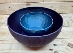 Low Poly Bowls (2 sizes) 3d model