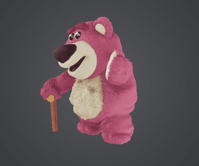 Toy Story Lotso Bear 3d model