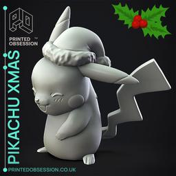 pikachu xmas - Pokemon - Fan Art