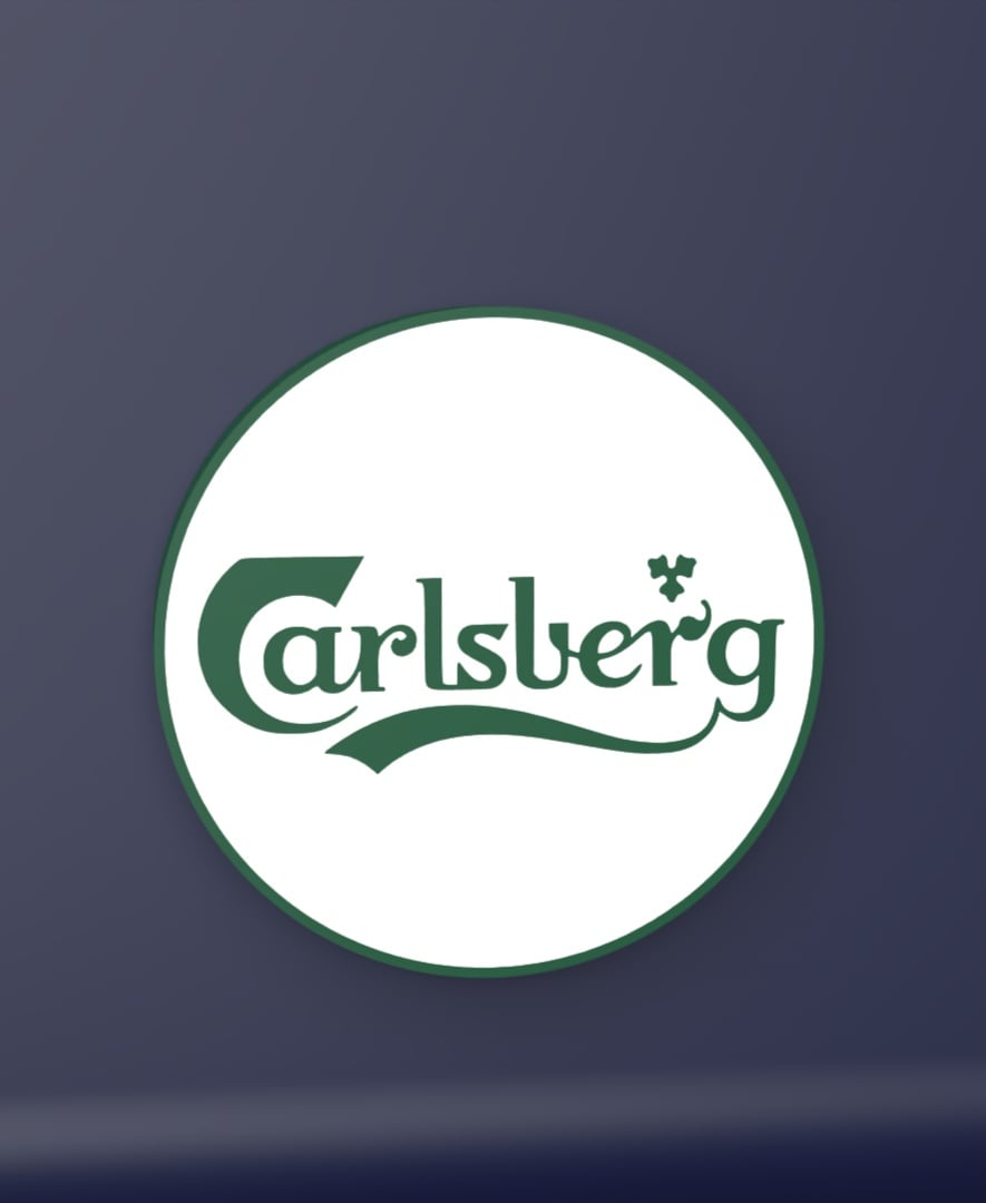 Carlsberg - LED Strip compatible 3d model