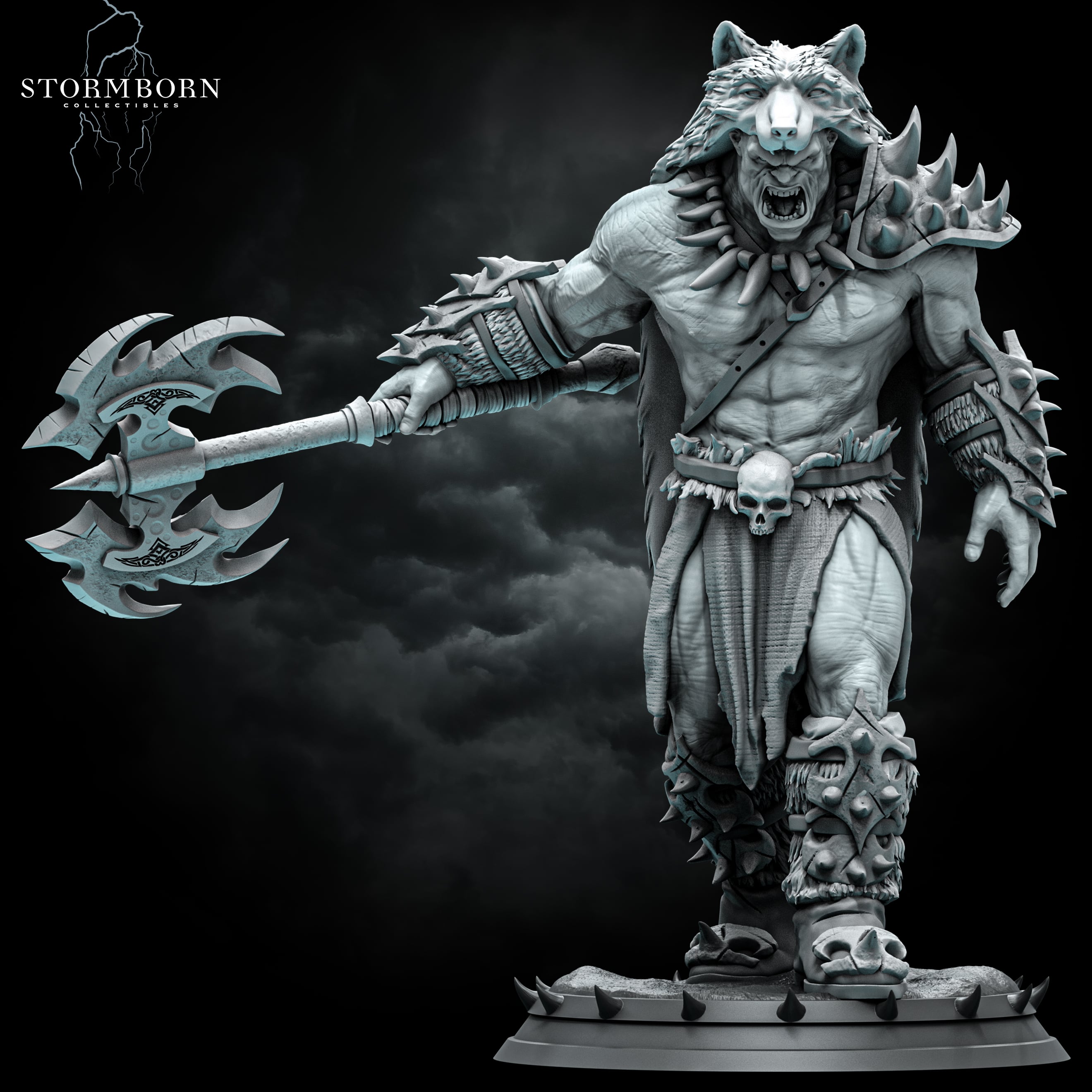 (75mm) Ushnar, the Ruthless 3d model