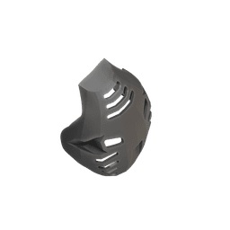 Black Bionicle Mask 3d model