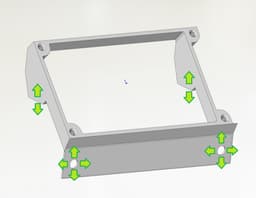 A set of adapter boards 4MAX PRO>>>LERDGE Z 3d model