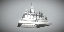lamp - PhaThatLuang - laos - v1.stl 3d model