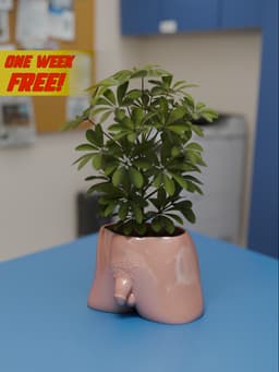 Dickie Planter 3d model