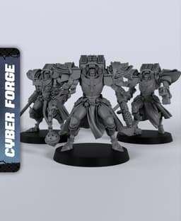 Virtus Exosuits - With Free Cyberpunk - Sci-Fi Gift Ideas for RPG and Wargamers 3d model