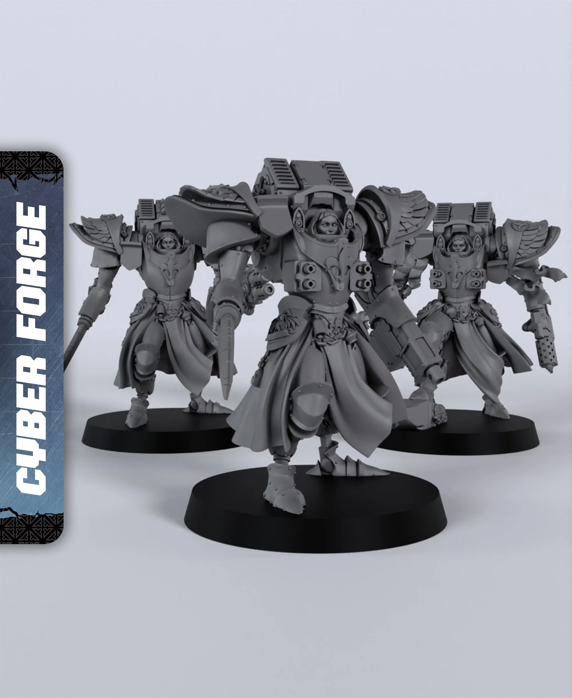 Virtus Exosuits - With Free Cyberpunk - Sci-Fi Gift Ideas for RPG and Wargamers 3d model