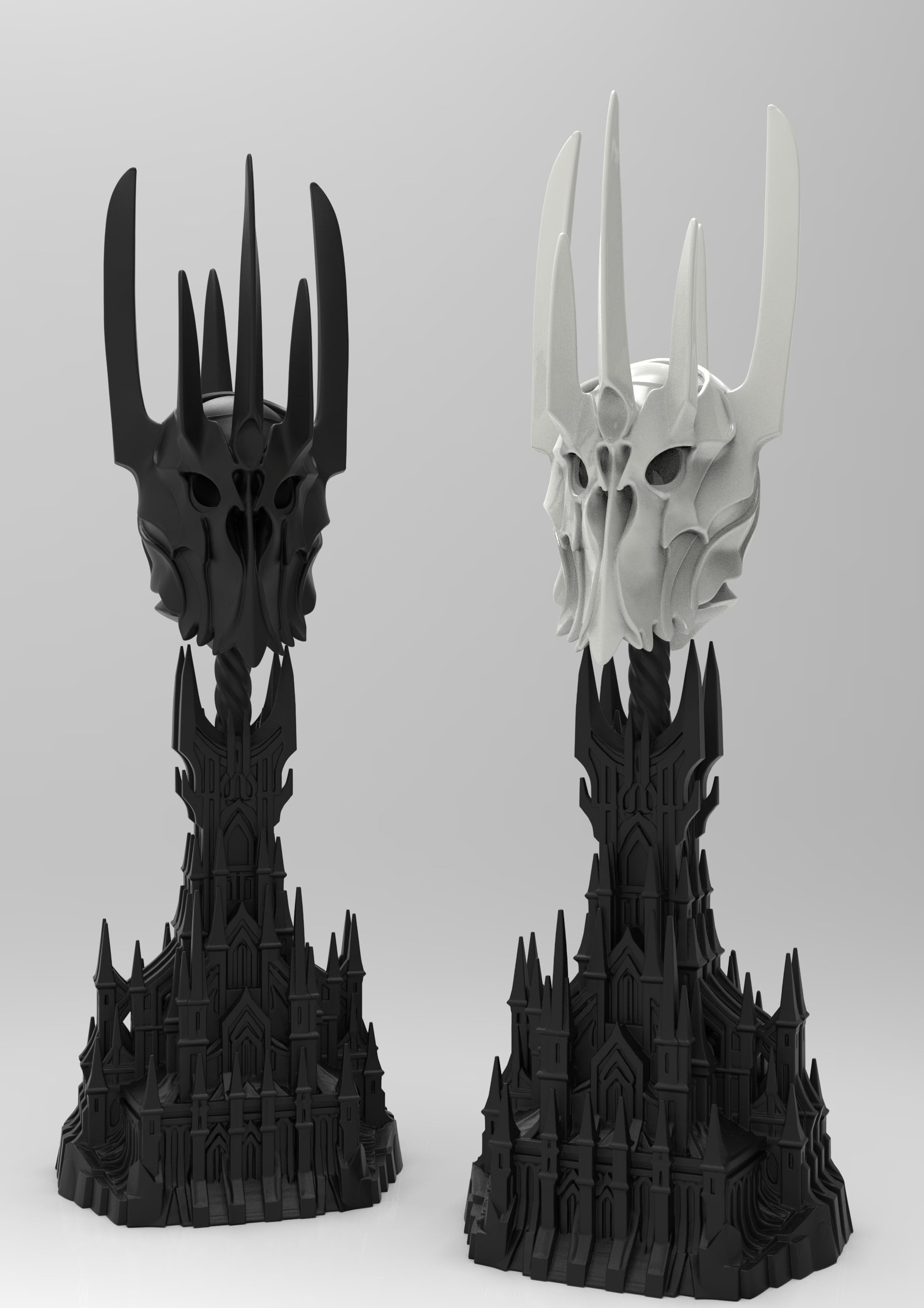 Sauron Tower Display – Lord of the Rings Statue 3d model
