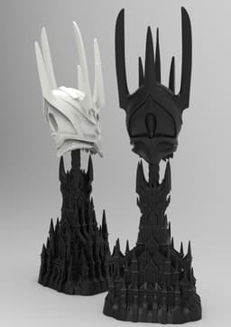 Sauron Tower Display – Lord of the Rings Statue 3d model