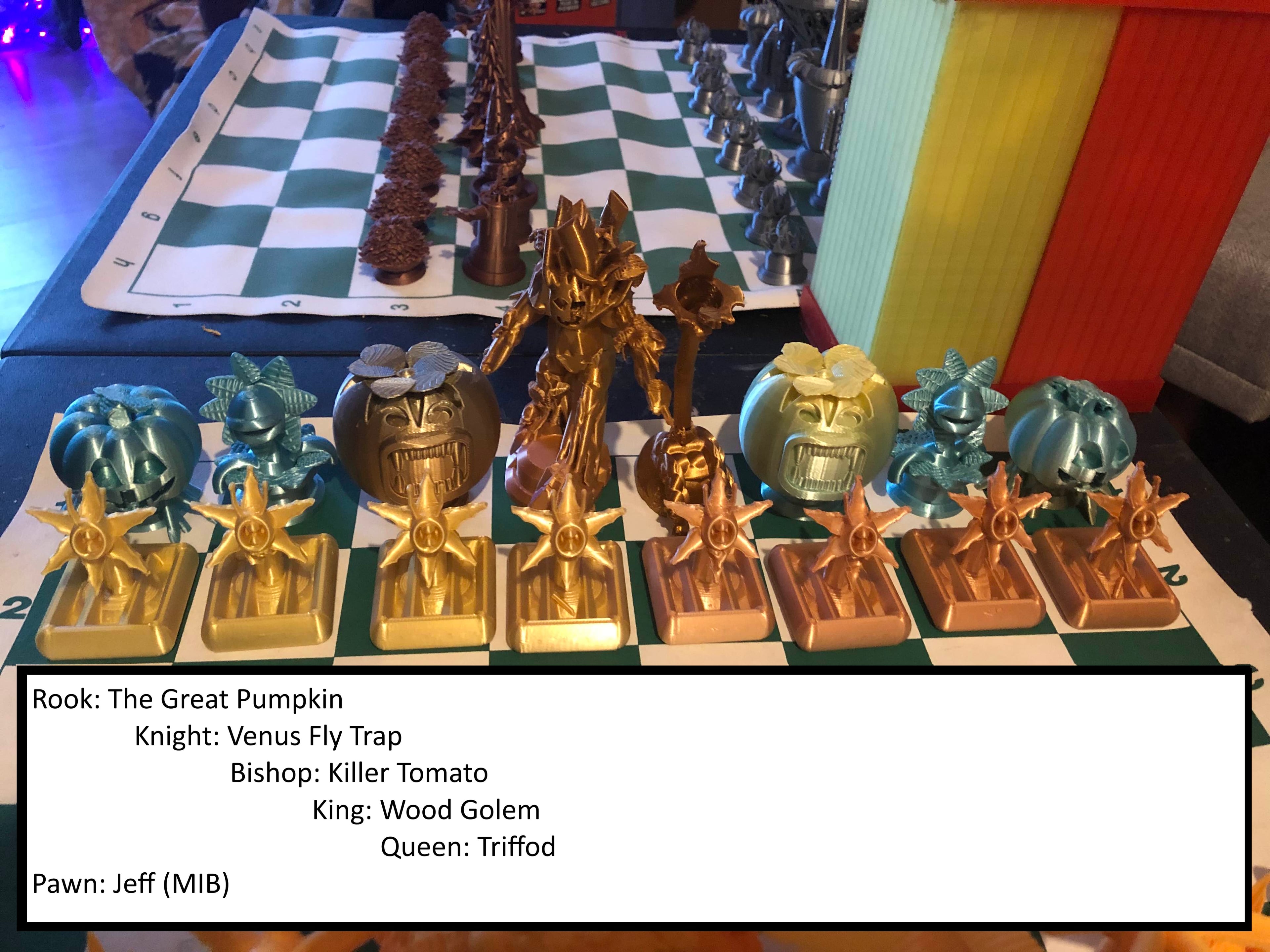 Chess Set - SciFi/Fantasy Set 3d model