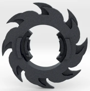 BEYBLADE SLAYER | COMPLETE | GHOST SERIES 3d model