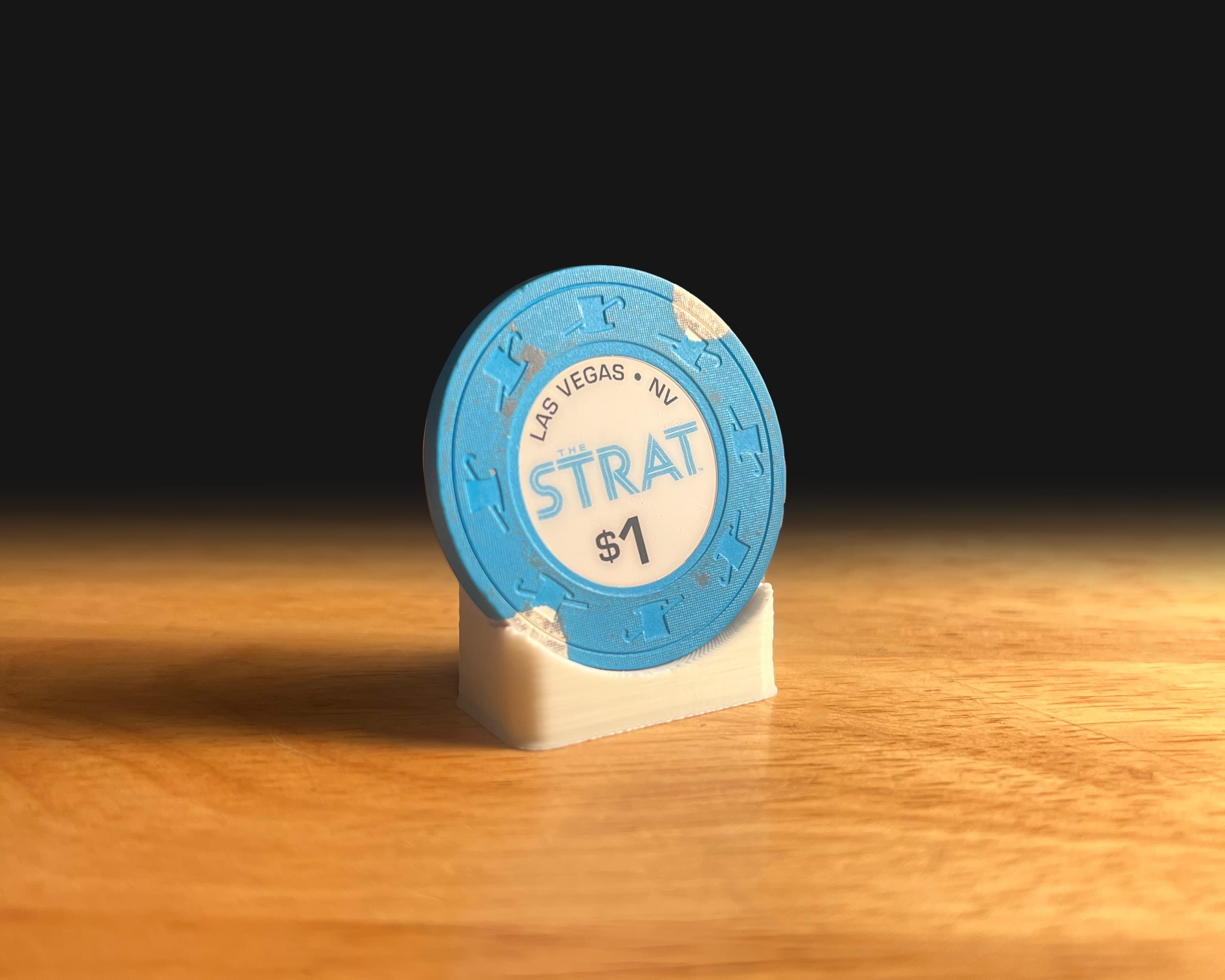 Poker Chip Stand 3d model