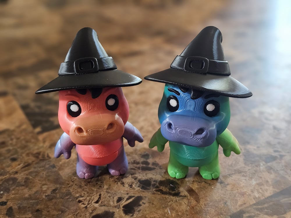 Articulated Halloween Hippo 3d model