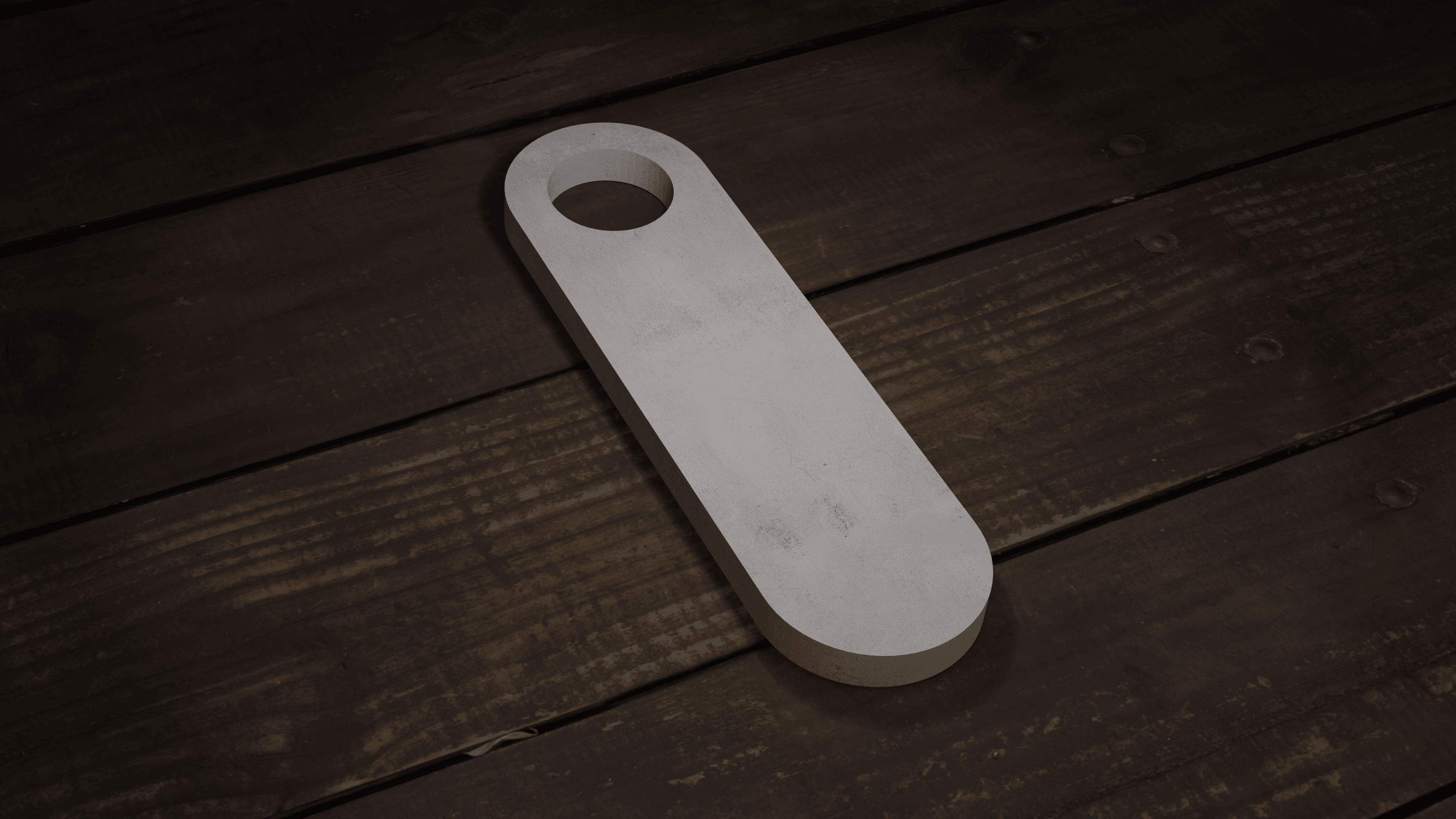 Customizable Key Tag 3d model