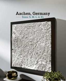 Aachen, Germany - S, M, L, & XL 3d model