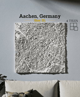Aachen, Germany - S, M, L, & XL 3d model