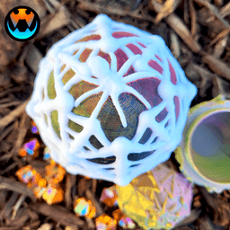 Webbed Egg 3d model