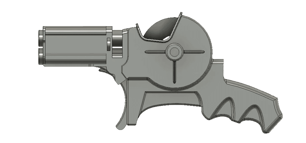Batman 2022 grapple gun 3d model