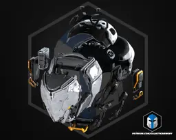 Pragmata Helmet - 3D Print Files 3d model