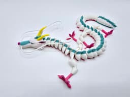 Haku - Flexi Spirited Away Dragon 3d model