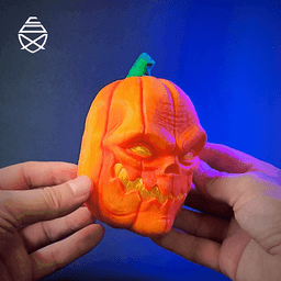Pumpkin Wall 3d model