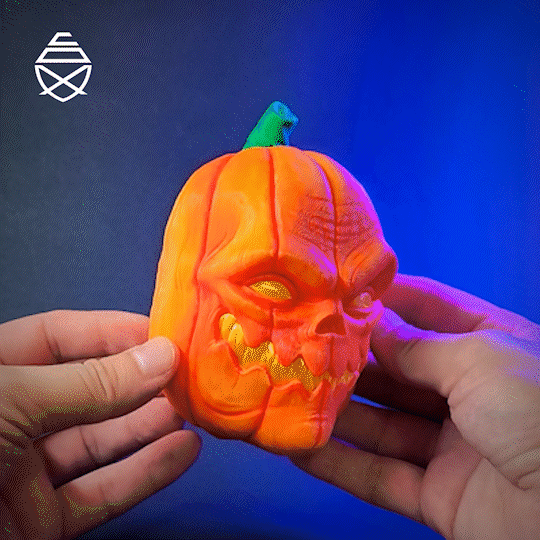Pumpkin Wall 3d model