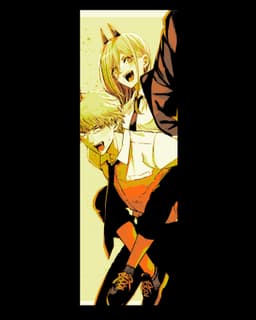 Fan Art Manga Special - Chainsawman set of Bookmarks 3d model