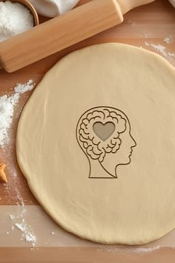 Brain Cookie Cutter, Biscuit Cutter 3d model