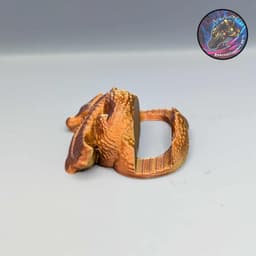mini dragon phone stand keychain 3d model