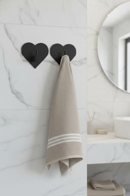 Multi-Purpose Wall Hook – Bathroom, Kitchen & Door Back Hangers – 3D Printable STL Files 3d model