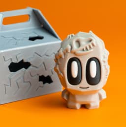 Blob Rocks - Prehistoric Series - Mini Rock Blind Box Collectible Art Toy 3d model